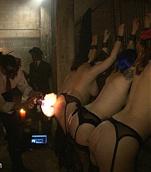 kinky decadent fetish play parties live sex slave servents